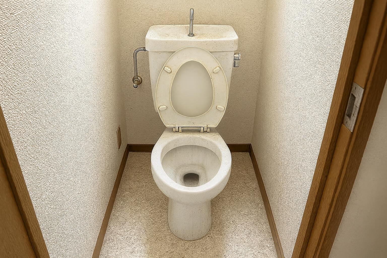 1DK・1LDKの水回りセット清掃を実施 トイレ 作業後(大津市)